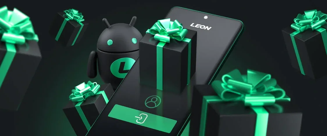 Leonbet — aplikacja mobilna na Androida i prezenty od kasyna